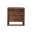 Lofton 2-drawer Mocha Brown Wood Nightstand