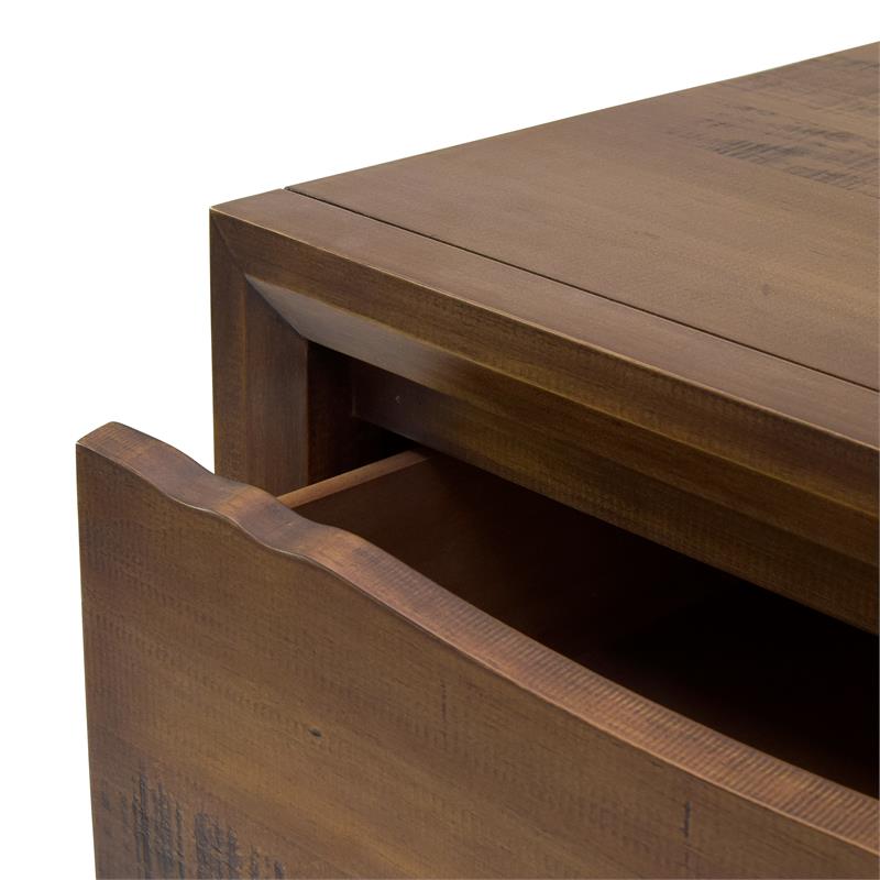 Lofton 4-piece Queen Size Mocha Brown Wood Bedroom Set