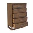 Steve Silver Lofton 5-drawer Mocha Brown Wood Chest