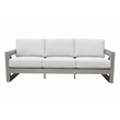 Steve Silver Dalilah Gray Aluminum Patio Sofa