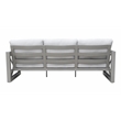 Steve Silver Dalilah Gray Aluminum Patio Sofa