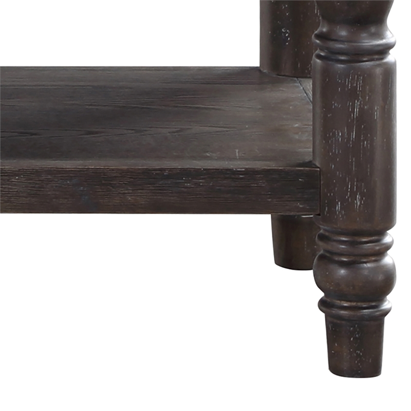 Steve Silver Hutchins Washed Espresso 3- Drawer Wood Server