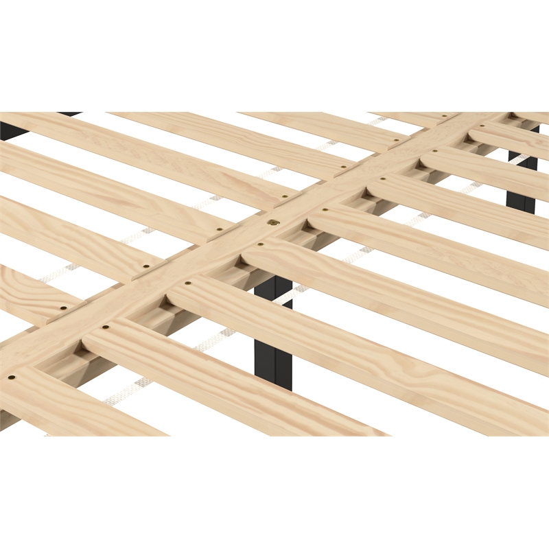 Steve Silver Nix Queen Black Wood 75.5