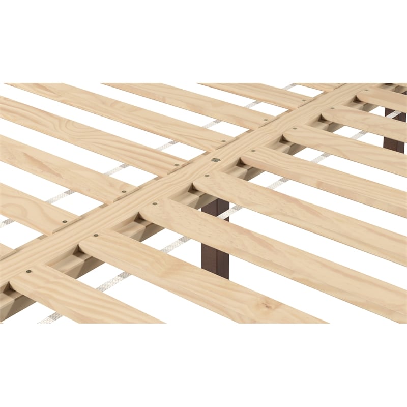 Steve Silver Nix King Natural Wood Platform Bed