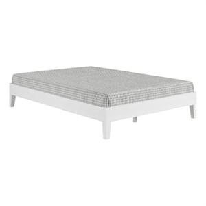 Steve Silver Nix Full White Wood Platform Bed