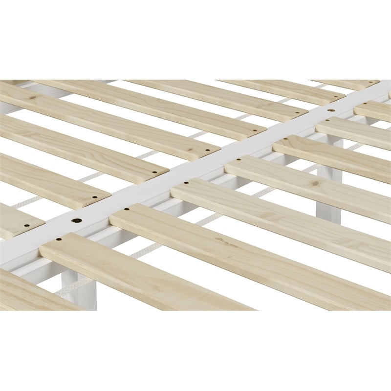 Steve Silver Nix Queen White Wood Platform Bed