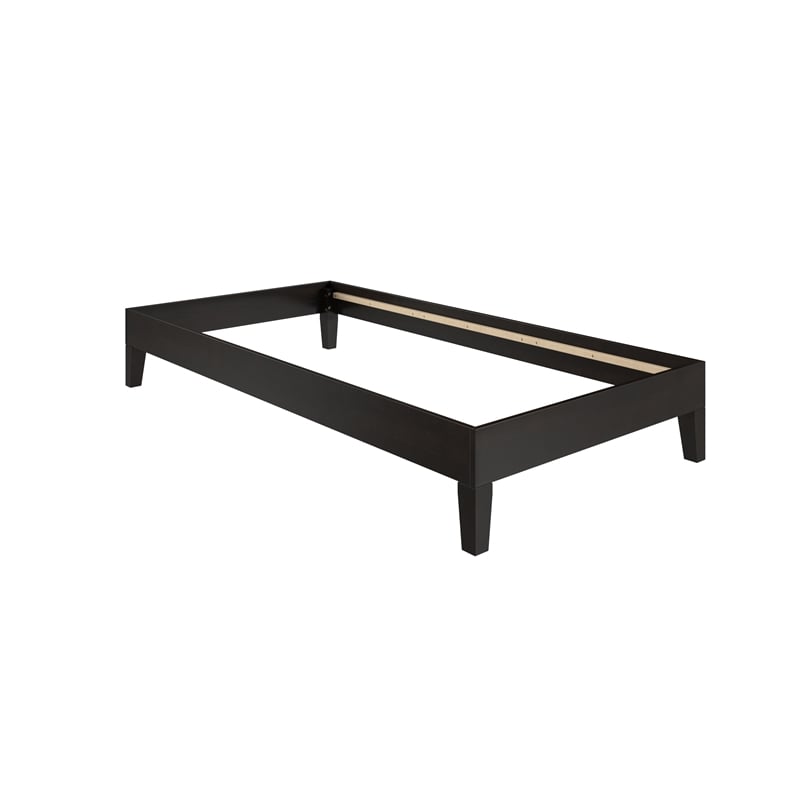 Steve Silver Company Nix Wood Twin Platform Bed in Black Finish