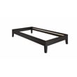 Steve Silver Company Nix Wood Twin Platform Bed in Black Finish