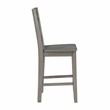 Steve Silver Toscana Gray Wood Counter Chair