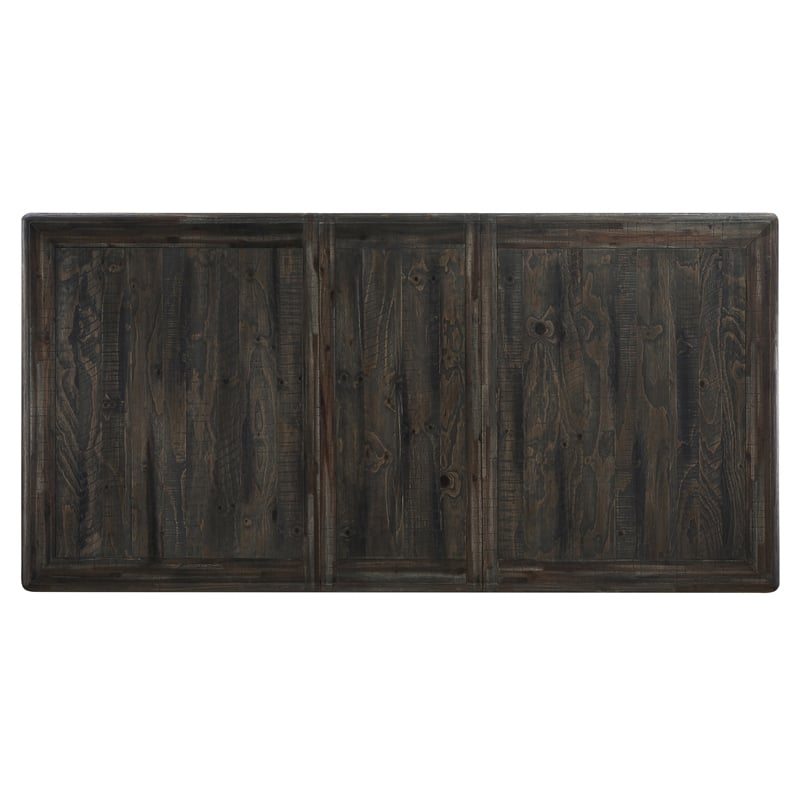 Heston Weathered White 84 in. Wood Dining Table