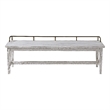 Pendleton Ivory Finished Wood Dining Bench