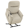 Steve Silver Rhodes Polyester Upholstered Single Motor Lift in Tan