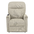 Steve Silver Rhodes Polyester Upholstered Single Motor Lift in Tan