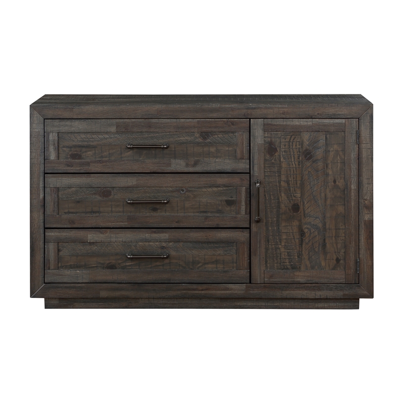 Steve Silver Riverdale Engineered Wood Buffet/Server in Black