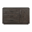 Steve Silver Riverdale Engineered Wood Buffet/Server in Black