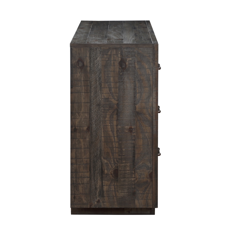 Steve Silver Riverdale Engineered Wood Buffet/Server in Black