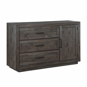 Steve Silver Riverdale Engineered Wood Buffet/Server in Black