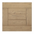 Steve Silver Dory Square Engineered Wood End Table in Brown