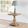 Steve Silver Dory Square Engineered Wood End Table in Brown