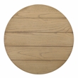 Steve Silver Dory Round Engineered Wood End Table in Sand