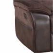 Steve Silver Pueblo Polyester Upholstered Reclining Chair in Brown