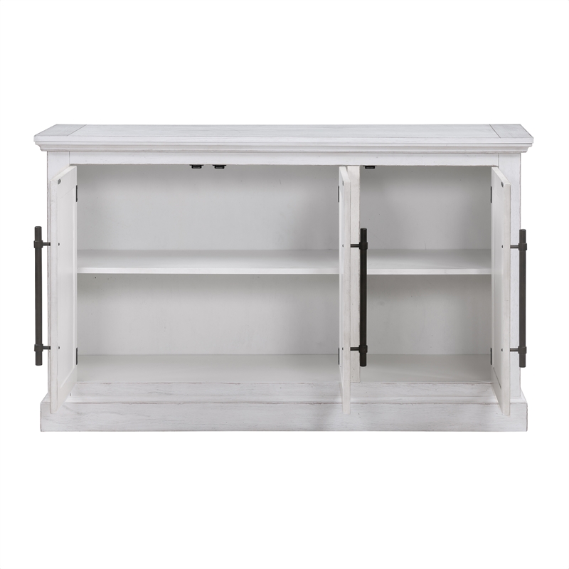 Steve Silver Warren Engineered Wood Buffet/Server in White