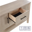 Steve Silver Gabby Engineered Wood Buffet/Server in Light Brown