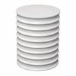 Steve Silver Griffin Engineered Wood End Table in White