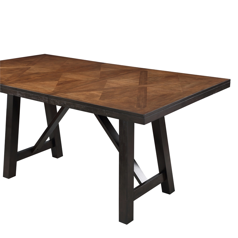 Steve Silver Halle Engineered Wood Counter Table with 18