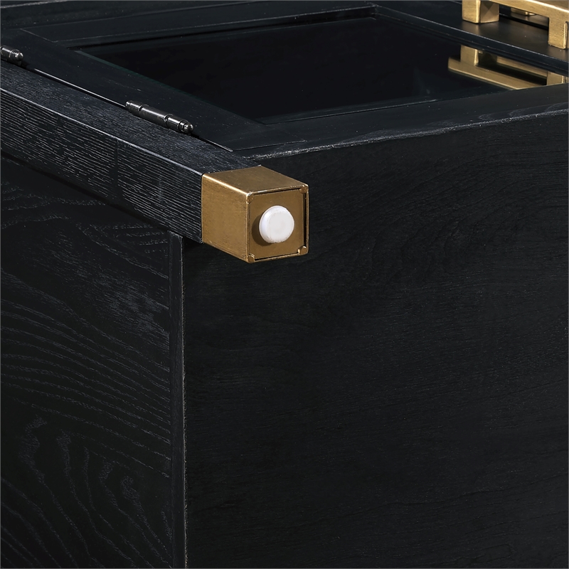 Steve Silver Yves Engineered Wood TV Stand For TVs Upto 75
