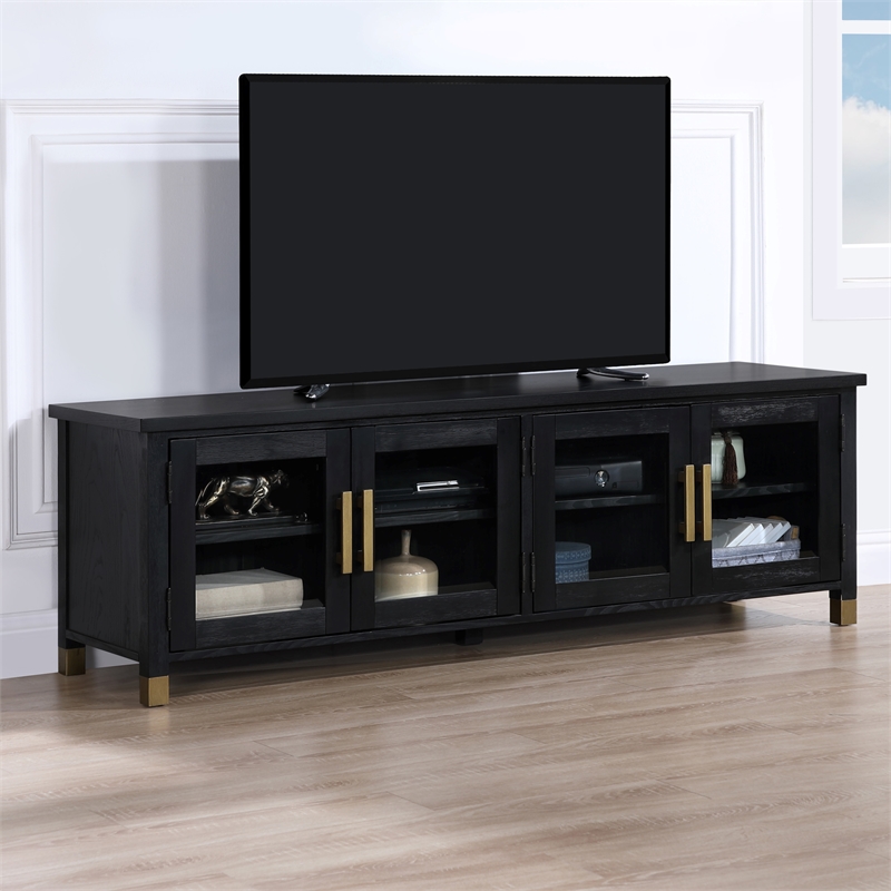 Steve Silver Yves Engineered Wood TV Stand For TVs Upto 75