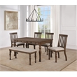 Steve Silver Joanna Polyester Upholstered Side Chair in Brown (Set of 2)