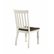 Steve Silver Joanna Engineered Wood Dining Side Chair in White (Set of 2)