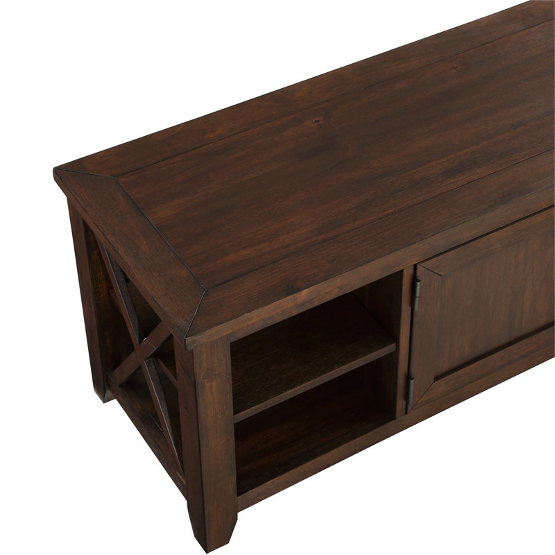 Steve Silver Lenka Engineered Wood TV Stand For TVs Upto 75