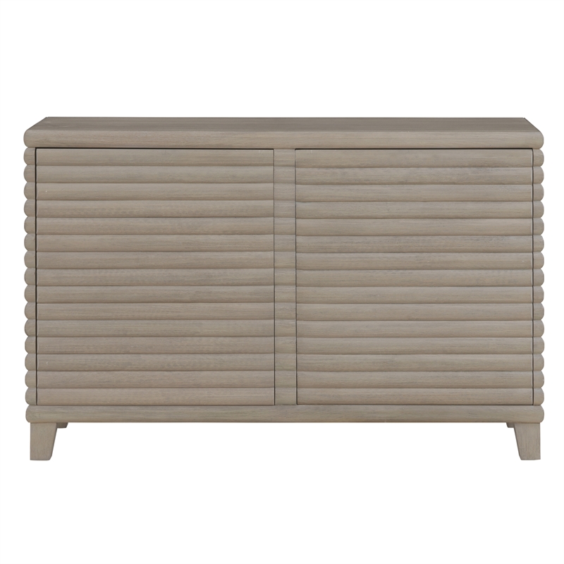 Steve Silver Lily Engineered Wood Buffet/Server in Gray