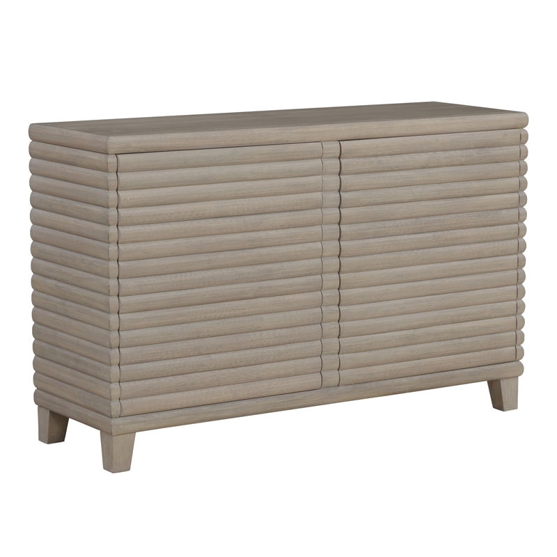 Steve Silver Lily Engineered Wood Buffet/Server in Gray