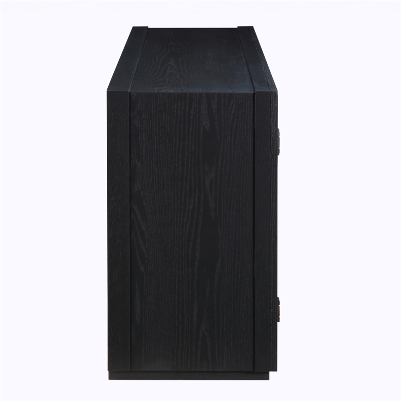 Steve Silver Magnolia Engineered Wood Buffet/Server in Black