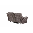 Steve Silver Nashville Glider Recliner Console Loveseat Gray