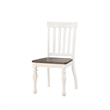 Steve Silver Joanna 6pc Dining Table Set in White