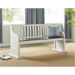 Steve Silver Joanna 6pc Dining Table Set in White