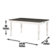 Steve Silver Joanna 5pc Dining Set in Two Tone