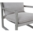 Steve Silver Kai Upholstered Accent Chair in Gray