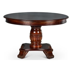 Steve Silver Tournament Game Table in Chery Finish