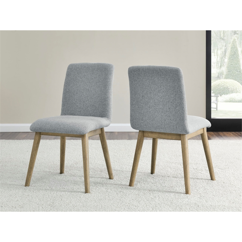 Steve Silver Vida 6 pc Dining Set in Brown/Gray