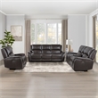 Steve Silver Alexandria Power Recliner in Chocolate