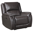 Steve Silver Alexandria Power Recliner in Chocolate