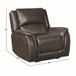 Steve Silver Alexandria Power Recliner in Chocolate