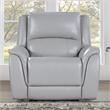 Steve Silver Alexandria Power Recliner in Gray