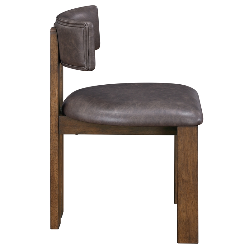 Steve Silver Cambridge Dining Chair in Brown