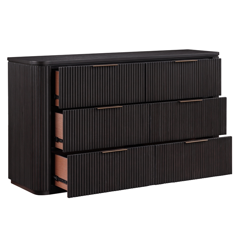 Steve Silver Henry Dresser in Dark Brown/Espresso